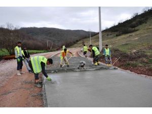 Kandıra’da Üç Köye Beton Yol