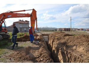 Şuhut Beleyesi İlçede Kanalizasyon Yapım Çalışmalarına Hız Verdi