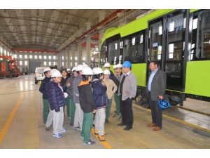 Yerli Tramvay Ve Metro Vagonlarını İlk Önce Kültürlü Öğrenciler Gördü