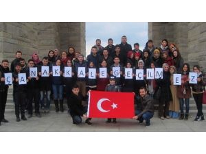 Amasya Üniversitesi Öğrencileri Çanakkale Şehitliğini Gezdi