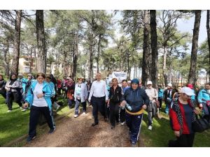 Denizli’de 3 Kimoletrelik "Sağlık Yürüyüşü"