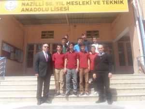 Nazillili Liseliler Avrupa’ya Açılıyor