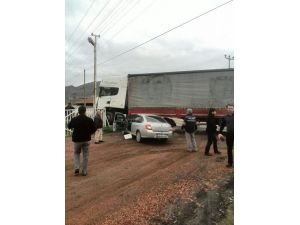 Osmancık’ta Trafik Kazası: 1 Yaralı