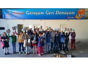 Minikler Geri Dönüşüm Tesislerini Gezdi