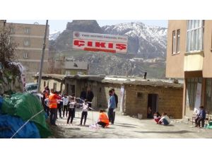 Hakkari’de Oryantiring Yarışması Yapıldı