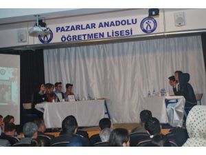 Pazarlar Anadolu Lisesinde Münazara