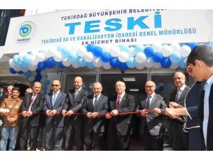 Teski Ek Hizmet Binası Törenle Açıldı