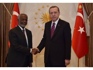 Cumhurbaşkanı Erdoğan, Sudan Dışişleri Bakanı Karti’yi Kabul Etti