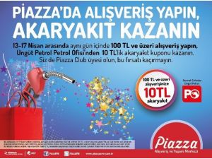 Piazza’dan Alışverişini Yap, Deponu Doldur