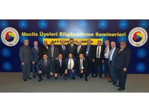 Ödemiş Ticaret Borsası TOBB Seminerine Katıldı