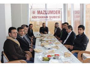 Mazlum-der Yeni Yönetimini Basına Tanıttı