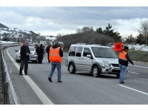 Bolu’da Trafik Kazası: 4 Yaralı