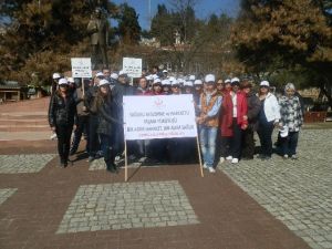 Gelibolu’da Sağlıklı Yaşam Yürüyüşü