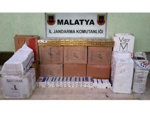 Malatya’da 66 Bin Paket Kaçak Sigara Ele Geçirildi