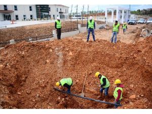 Yeni Hastanenin İçme Suyu Hattı Tamamlandı