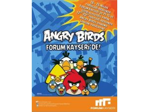 Dünyanın En Popüler Kuşları Angry Brids Anadolu’da İlk Kez Forum Kayseri’de