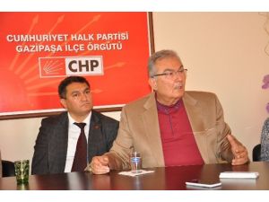 Baykal, Gazipaşa’da Partilileri Uyardı