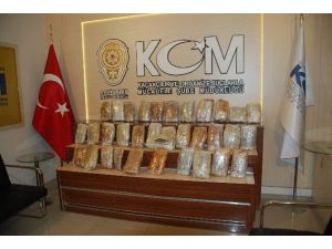 Gaziantep’te 67 Kilo Esrar Maddesi Ele Geçirildi