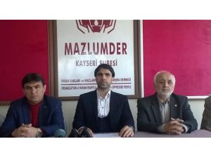 Mazlumder Kayseri Şube Sekreteri Sadi Özmen: