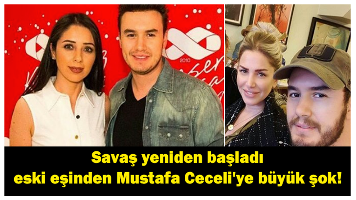 Mustafa Ceceli'ye eski eşinden şok