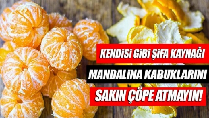 Mandalina Kabuklarının Faydalarını Okuyunca kabukları artık atmayacaksınız