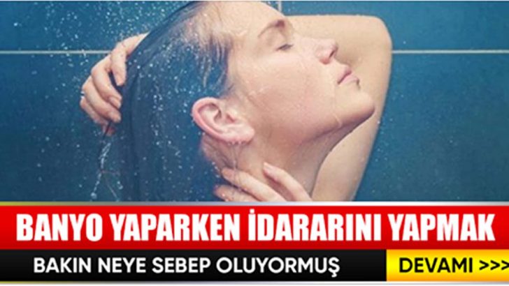 Banyo Yaparken İdrarını Yapmak Neye Sebep Oluyor Biliyormuydunuz ?