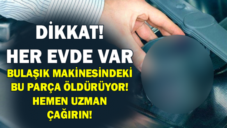 Bulaşık makinesindeki bu parça öldürüyor! Her makinede var…