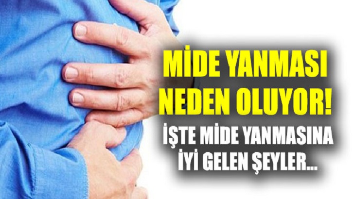 Mide Yanmasına Ne İyi Gelir