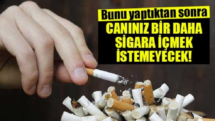 Canınız Bir Daha Sigara İçmek İstemeyecek!