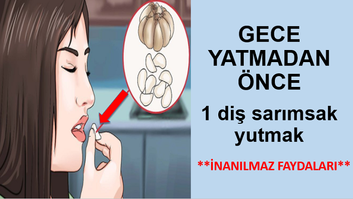 Yatmadan Önce Bir Diş Sarımsak Yutmanın Faydaları