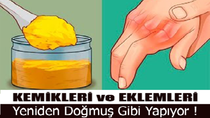 Dizleri iyileştiriyor! Kemikleri ve eklemleri yeniden doğmuş gibi yapıyor!