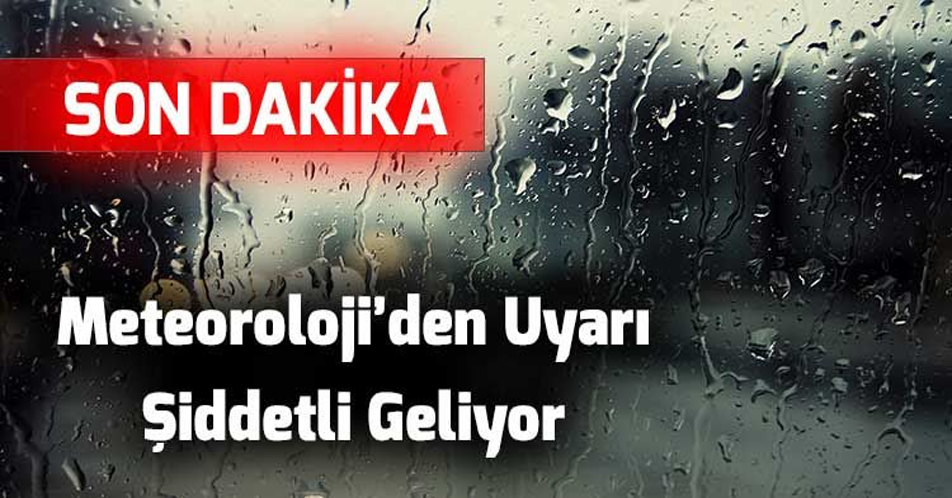 Meteoroloji Uyardı Bu İller Dikkat Kuvvetli Geliyor.