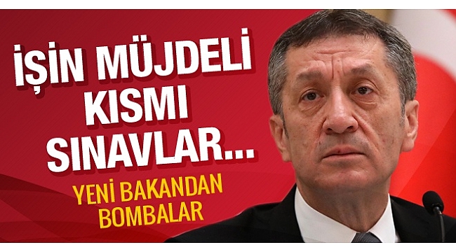 Sınavlar ne olacak? Milli Eğitim Bakanı'ndan