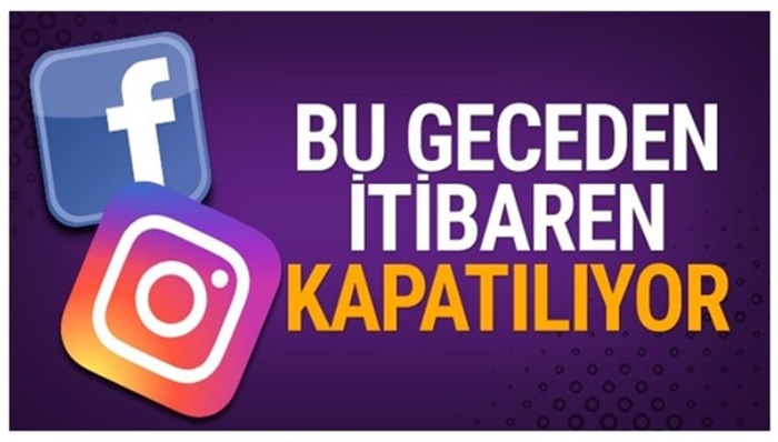 BU GECEDEN İTİBAREN KAPATILIYOR