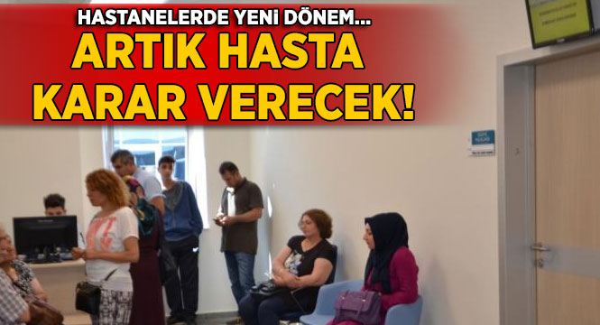 HASTANELERDE YENİ DÖNEM. MİLYONLARI İLGİLENDİRİYOR ARTIK…