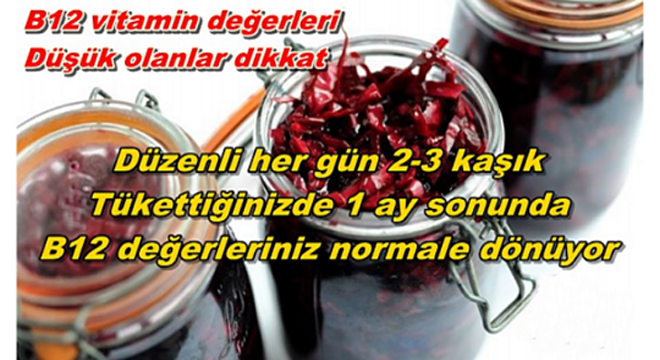 Düzenli Şekilde Tüketirseniz B12 Vitamini Değeriniz Yükseliyor