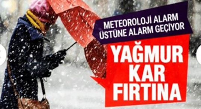 Kar geliyor meteoroloji yeni duyurduKar geliyor meteoroloji yeni duyurdu