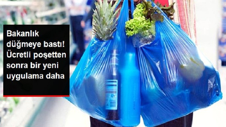 Bakanlık düğmeye bastı ! Plastik poşetten sonra bir yeni uygulama daha…