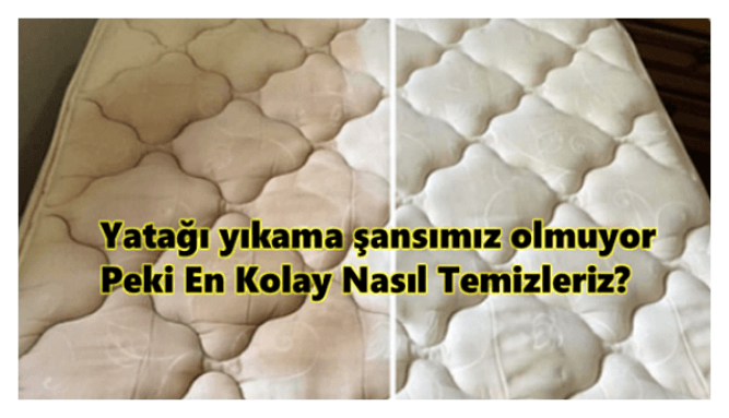 2 Malzemeyle Yatağınız Tertemiz Görünecek