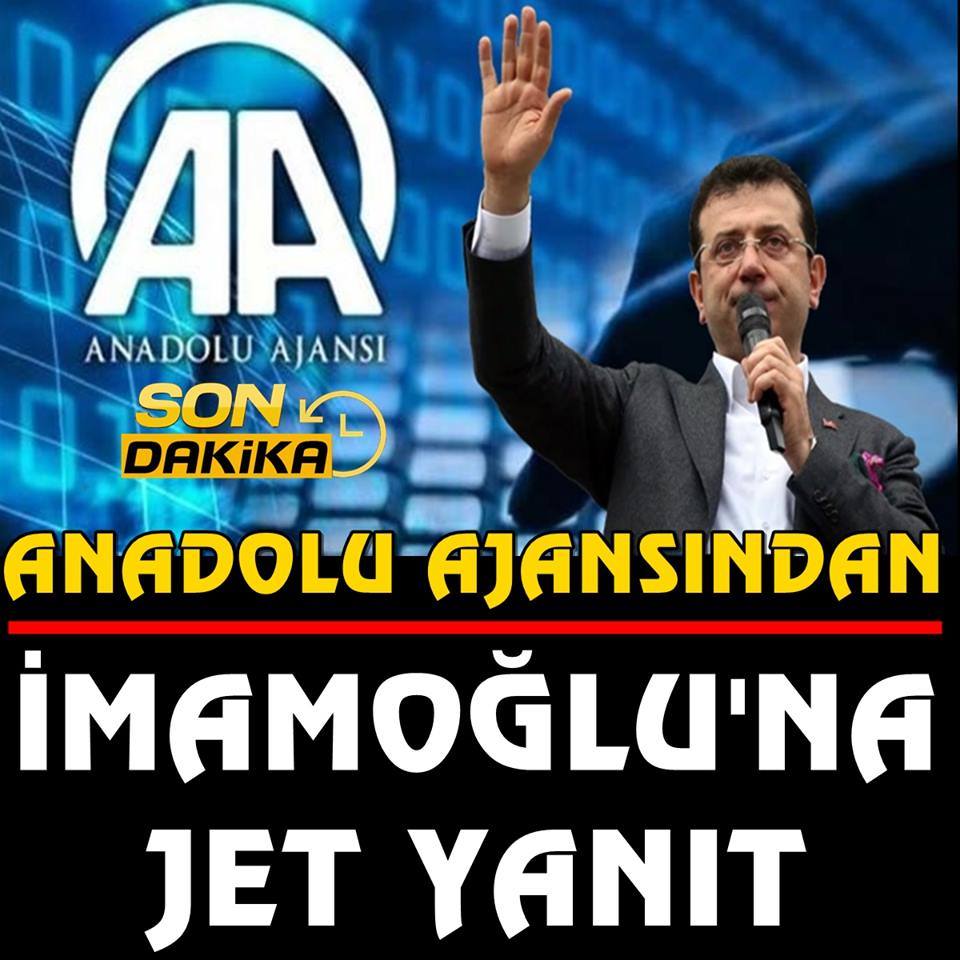 Anadolu Ajansından Açıklama Geldi