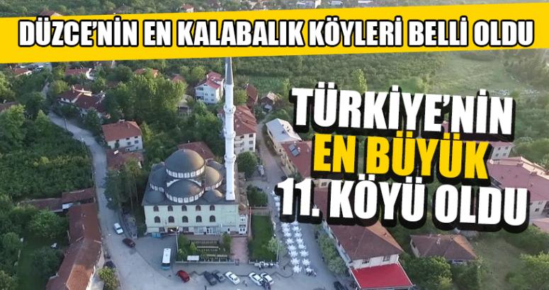 En Kalabalık Köyleri Belli Oldu