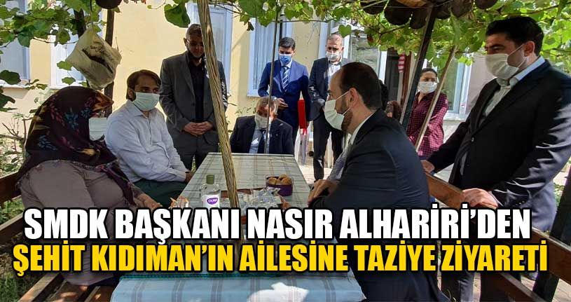 Kızılay Şehidinin Ailesine Suriye'den Taziye Ziyareti