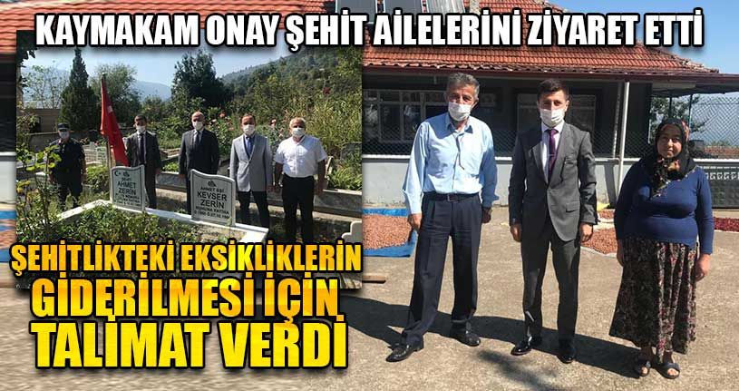 Kaymakam Onay Göreve Hızlı Başladı