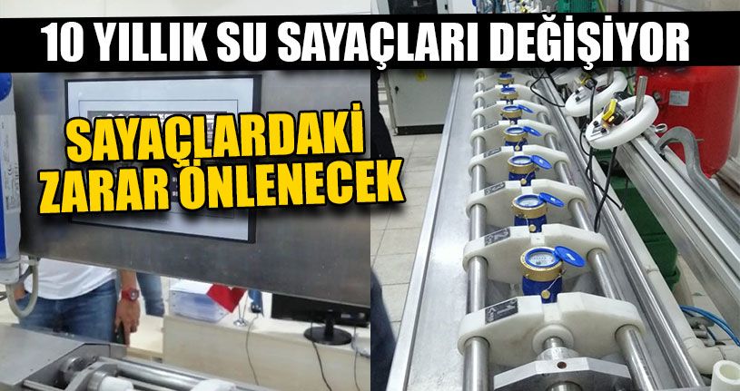 10 Yıllık Su Sayaçları Değişiyor