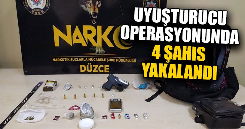 Uyuşturucu Tacirleri Kıskıvrak Yakalandı