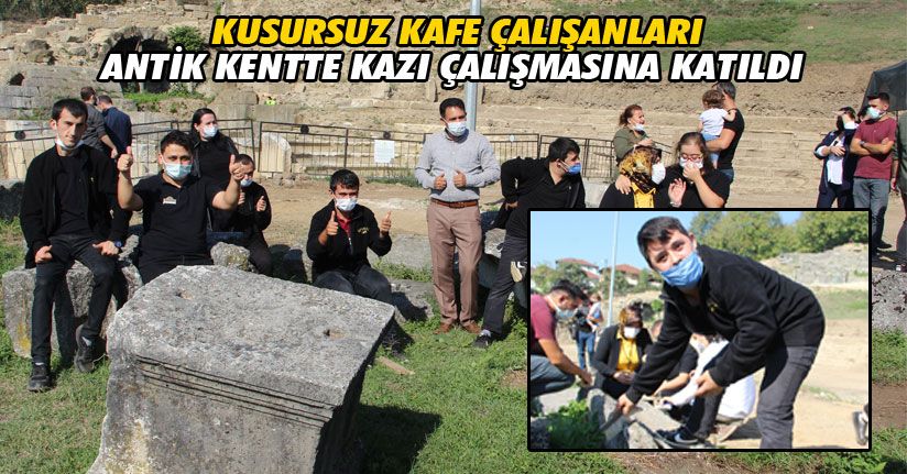 Özel Öğrenciler Kazı Çalışmalarına Destek Verdi