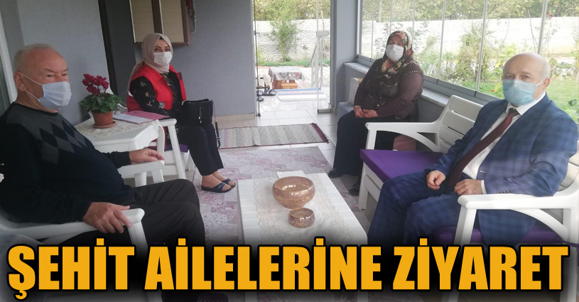 Şehit ailelerine ziyaretler devam ediyor