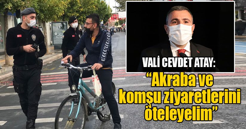 Düzce Valisi Atay’dan Vatandaşlara Uyarı