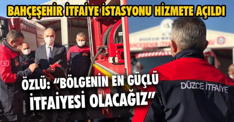 Düzce İtfaiyesi büyümeye devam ediyor