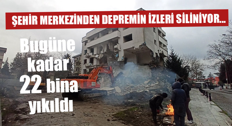 Deprem Riskli Bina Yıkılıyor